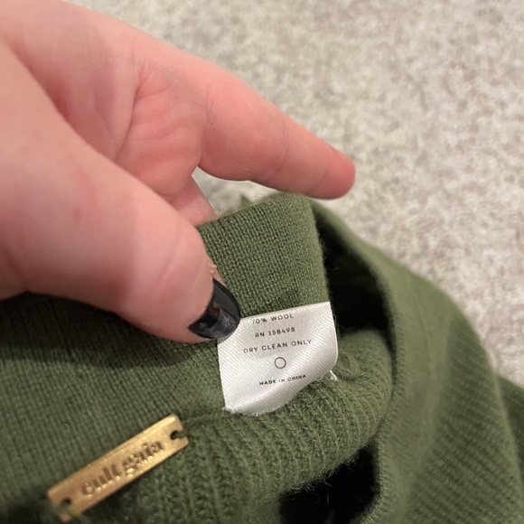 Cult Gaia size S small green tea wool cashmere piper knit lounge pant - Picture 4 of 6